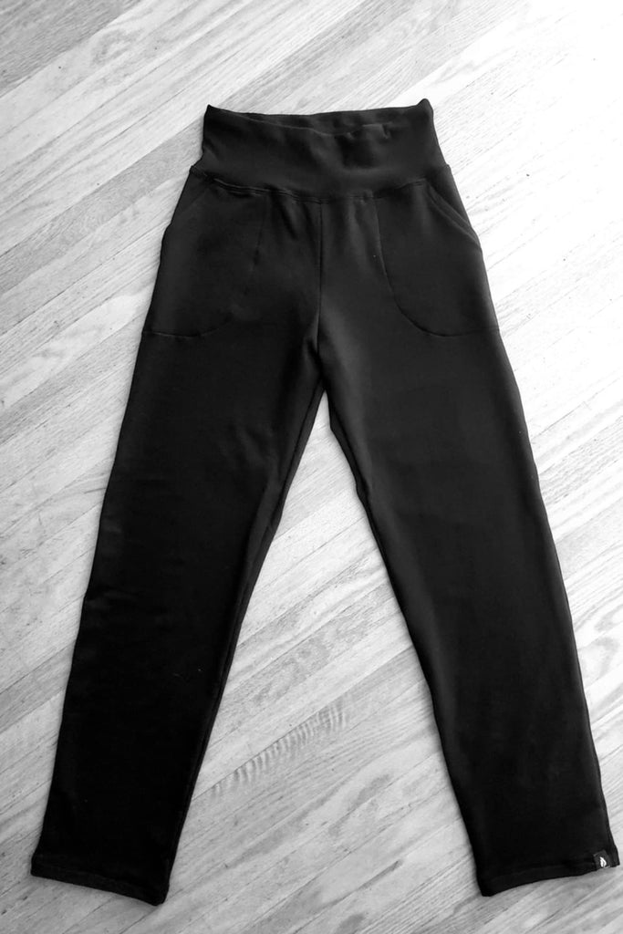 Bamboo Fleece Pant Black